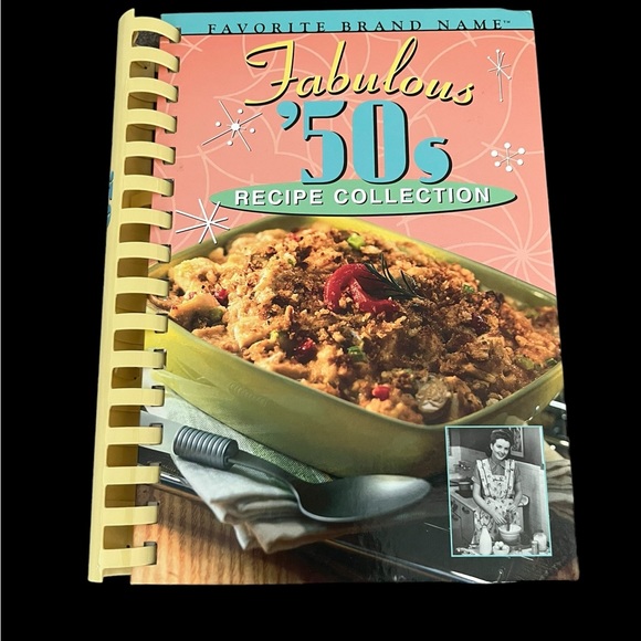 Fabulous ‘50s Recipe Collection Favorite Brand Name Cookbook Retro MCM HC SB - Picture 2 of 13